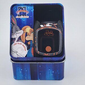 Kids LED Slap Watch - Black and Orange